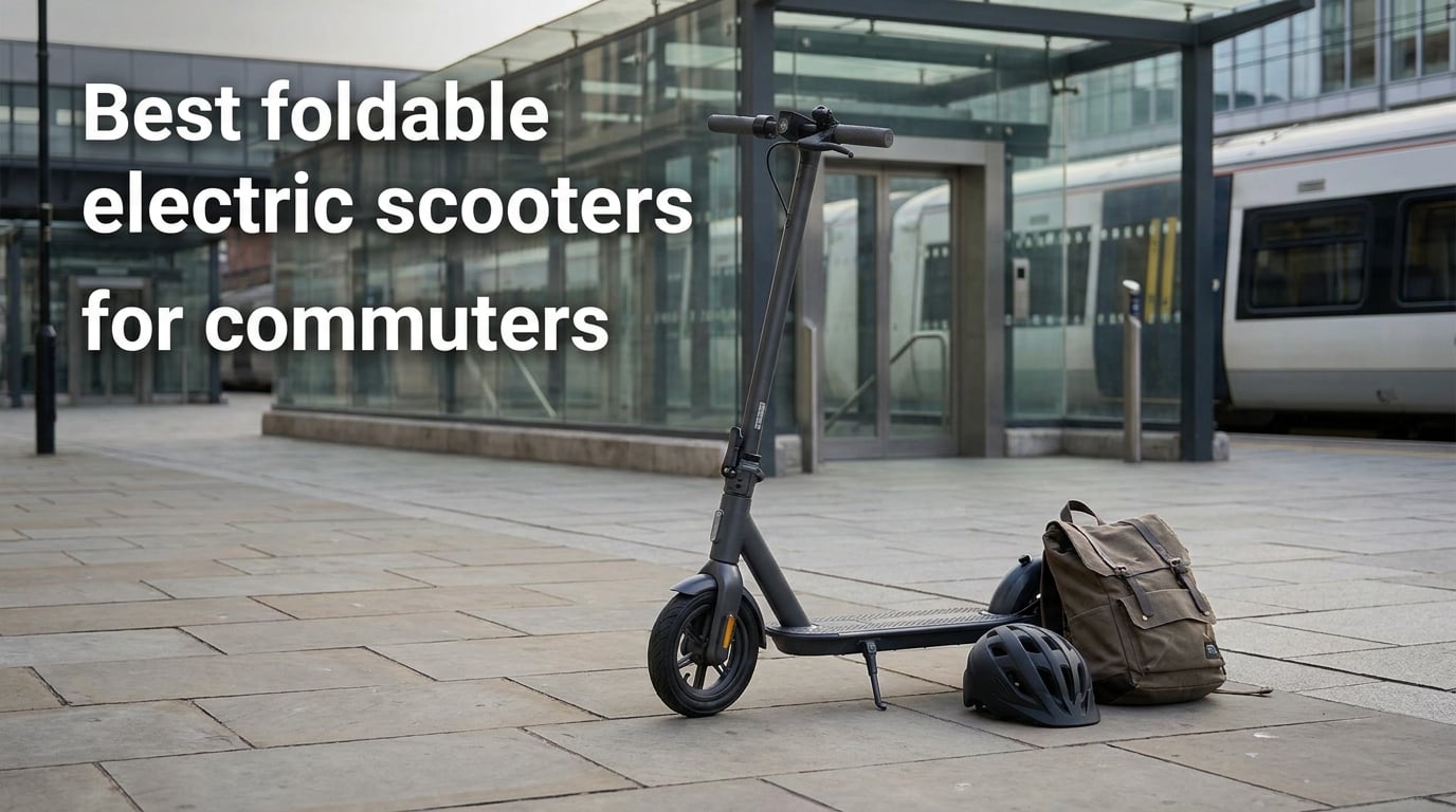 Best foldable electric scooters for commuters