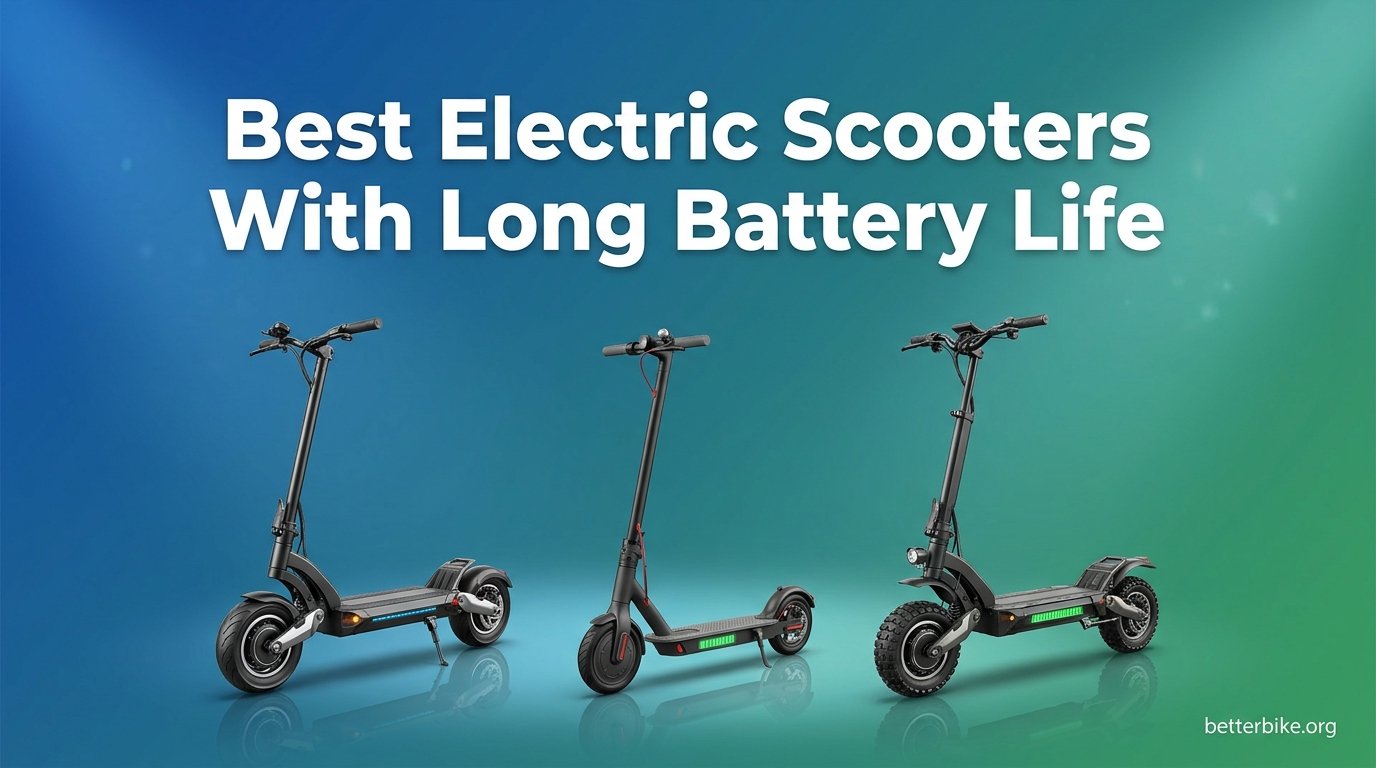 Best electric scooters with long battery life