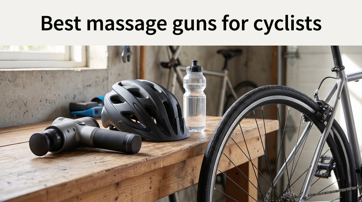 Best massage guns for cyclists
