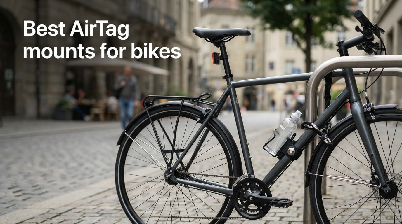 Best AirTag mounts for bikes