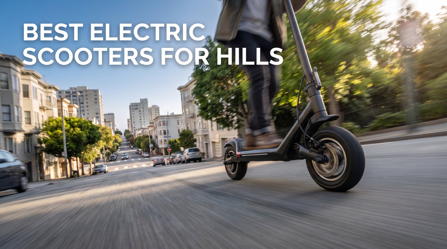 Best electric scooters for hills