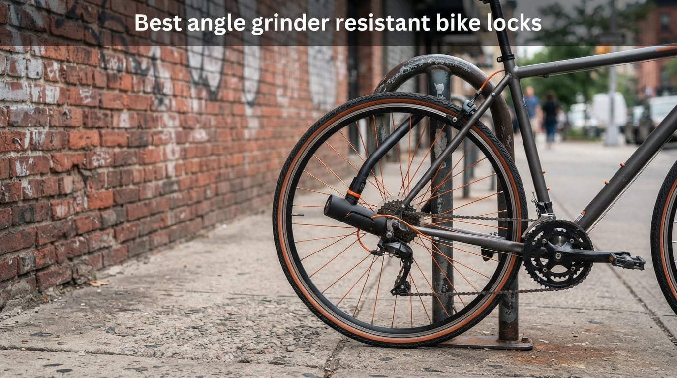 Best angle grinder resistant bike locks