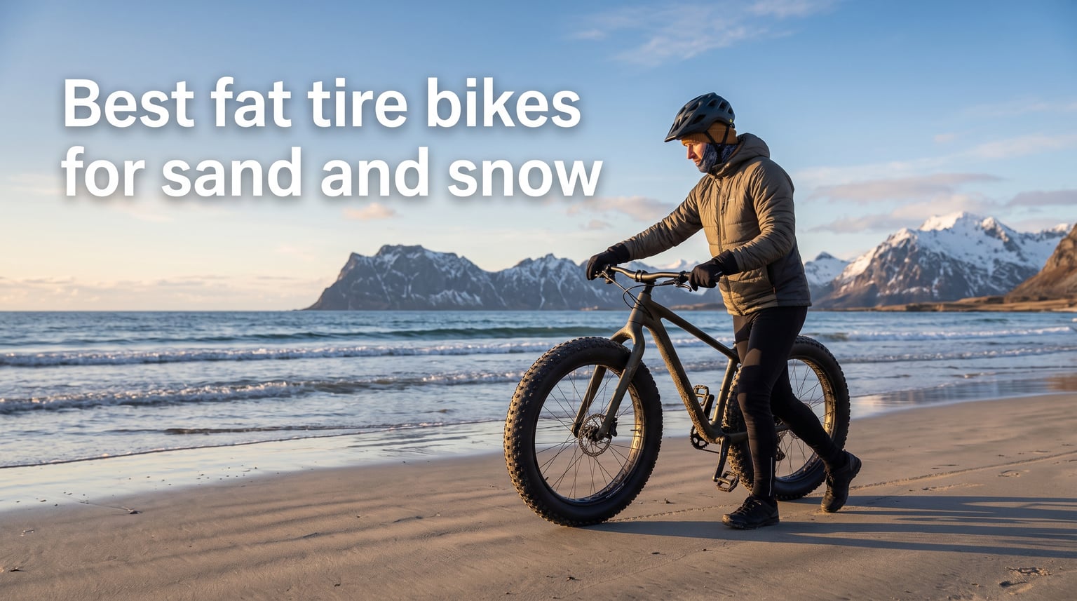 Best fat tire bikes for sand and snow