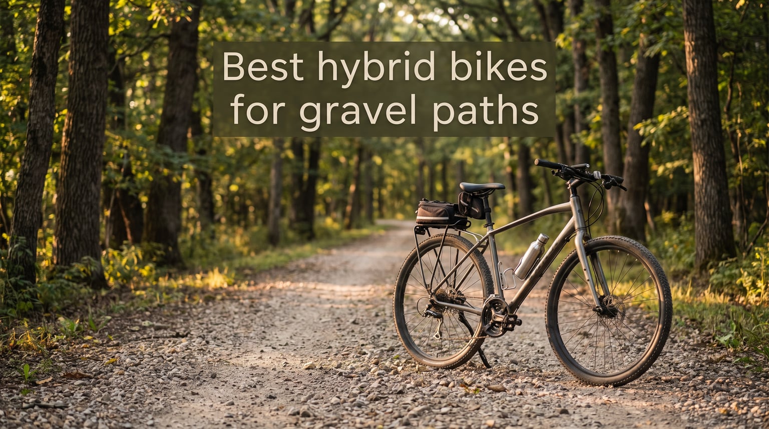 Best hybrid bikes for gravel paths