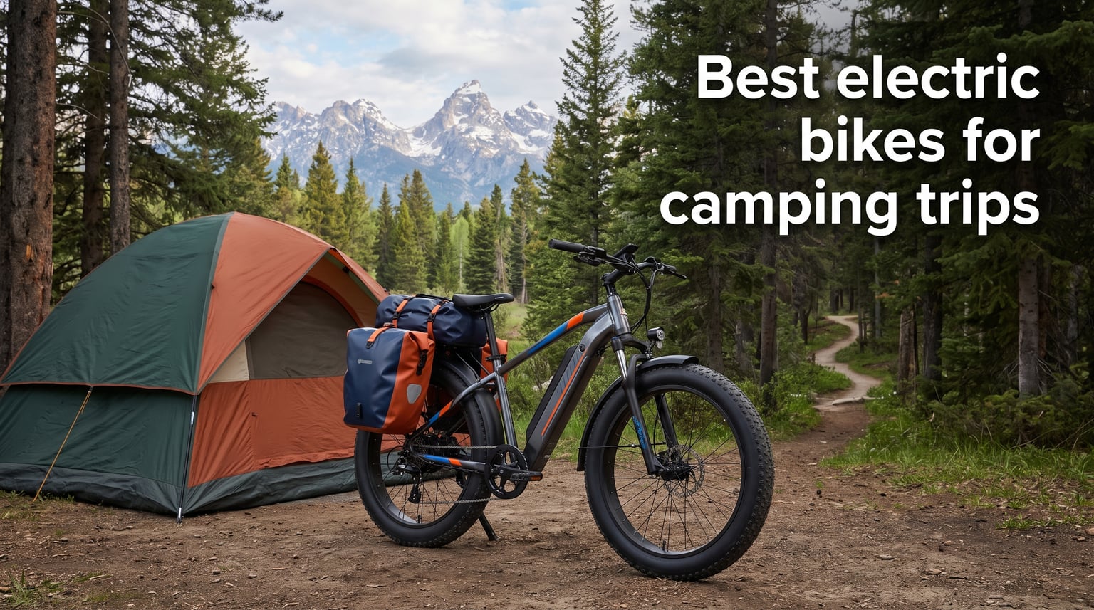 Best electric bikes for camping trips