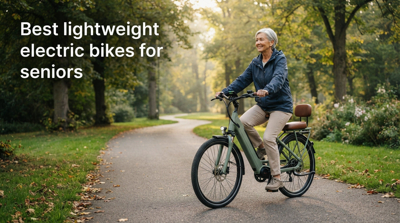 Best lightweight electric bikes for seniors