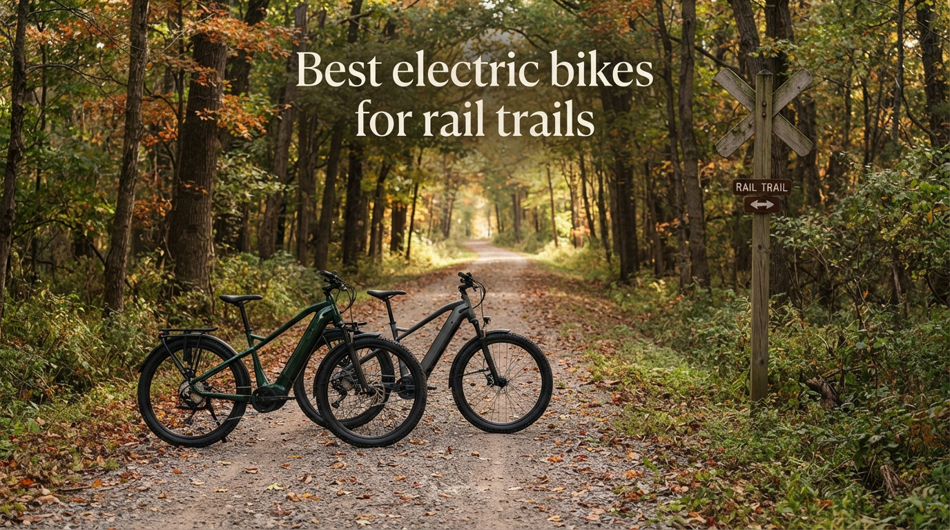 Best electric bikes for rail trails