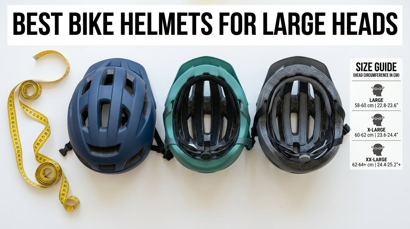 Best bike helmets for large heads