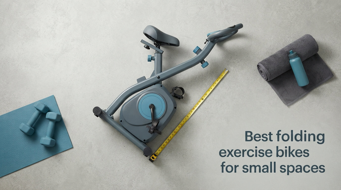 Best folding exercise bikes for small spaces