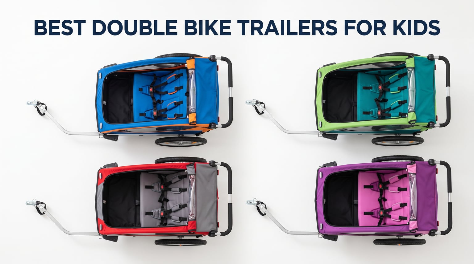 Best double bike trailers for kids