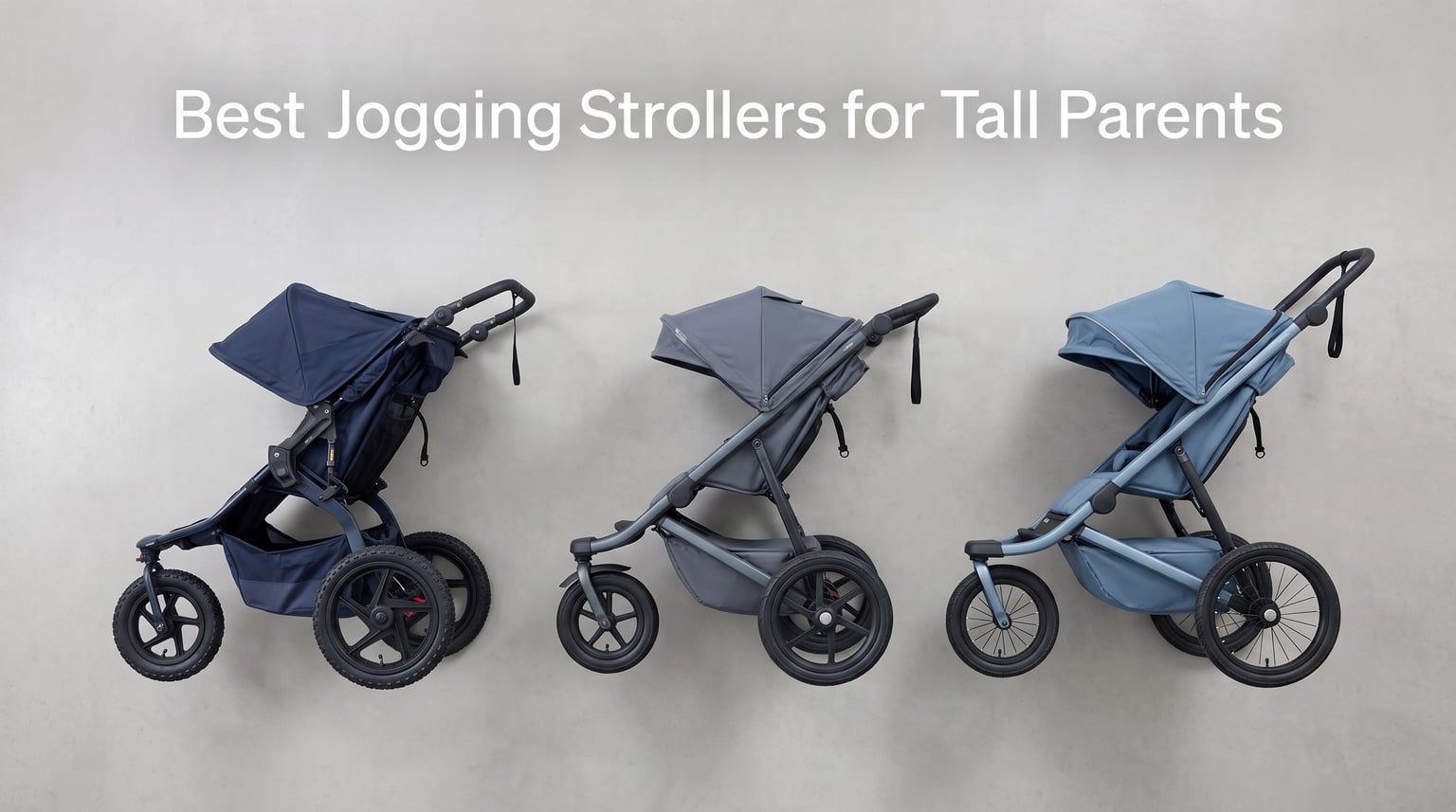 Best jogging strollers for tall parents