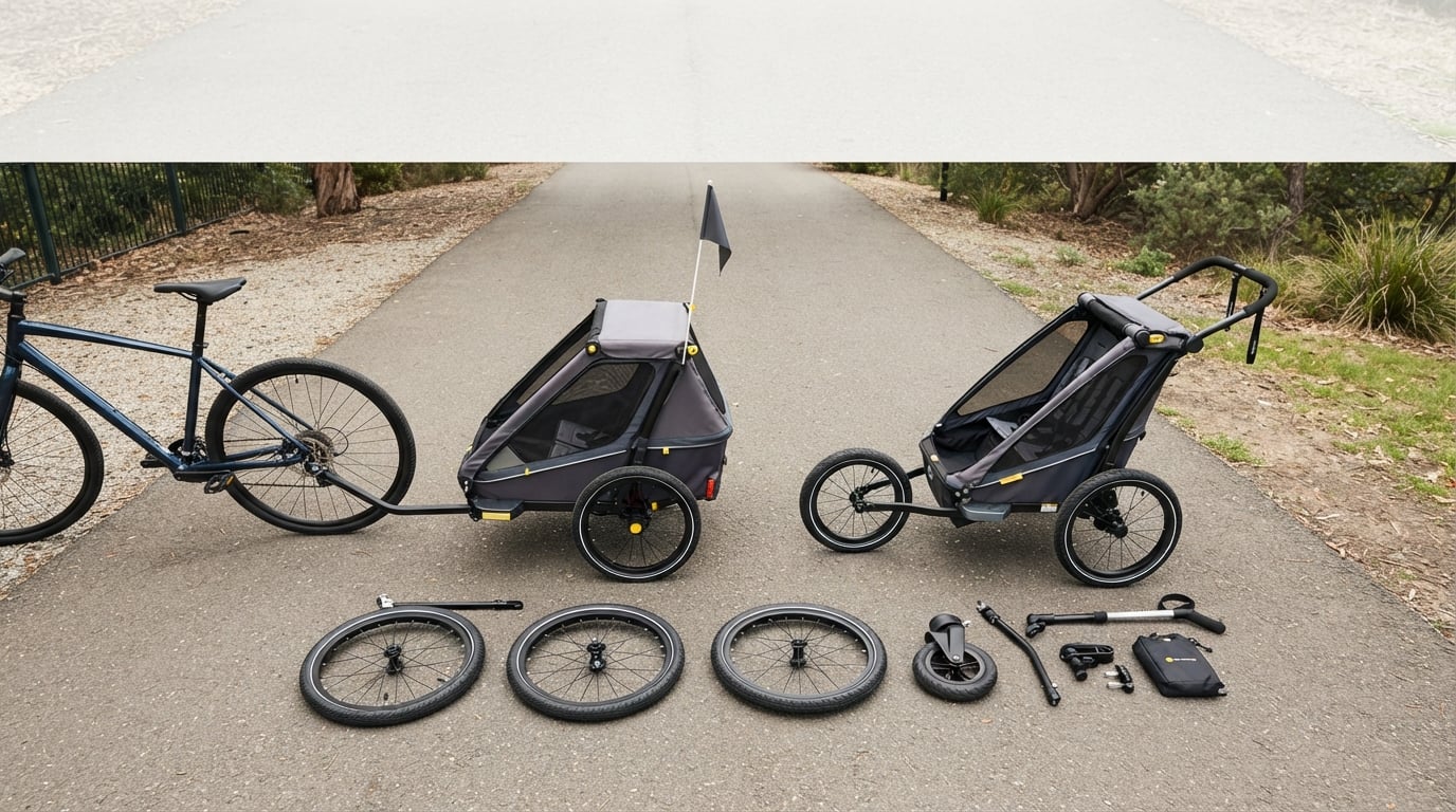 Best jogging stroller and bike trailer combos
