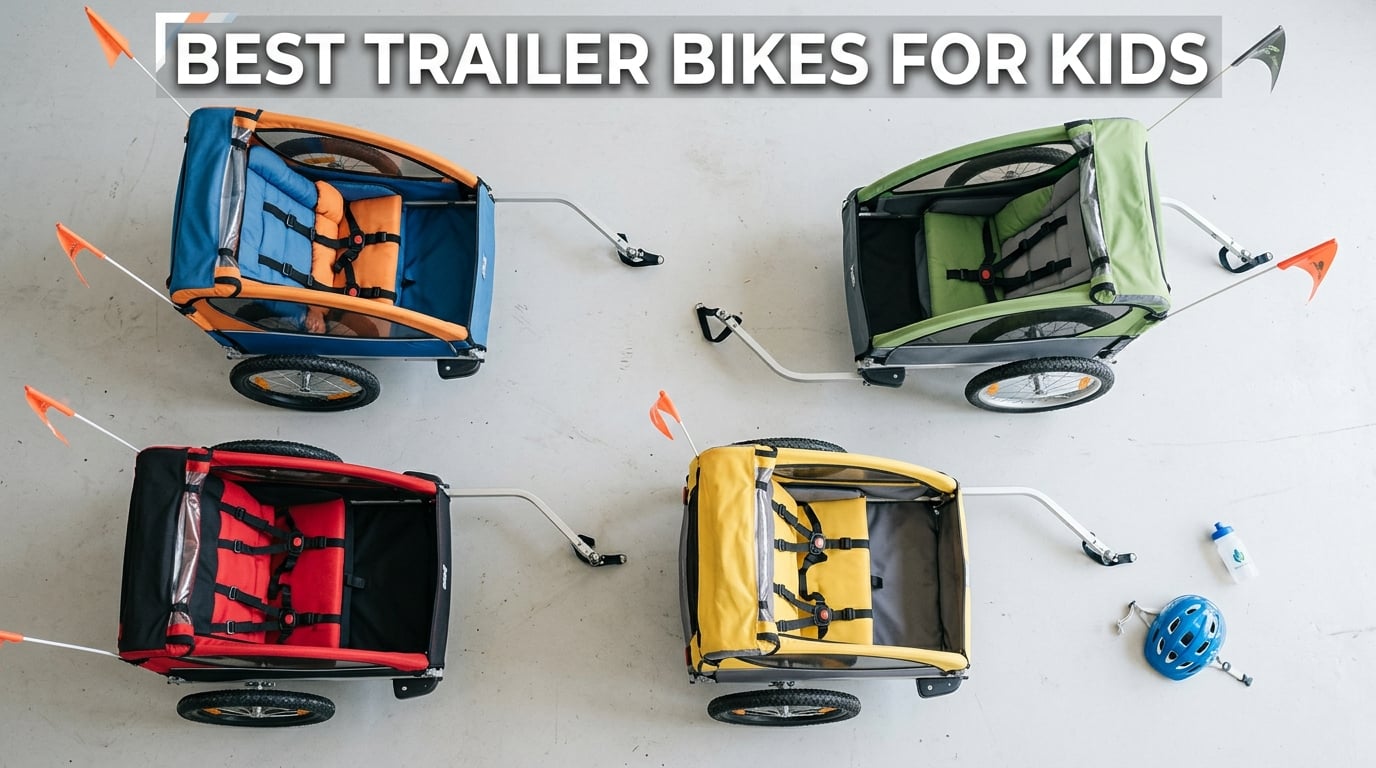 Best trailer bikes for kids
