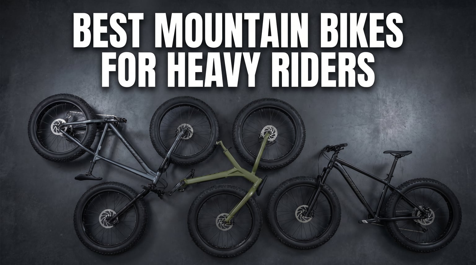 Best mountain bikes for heavy riders