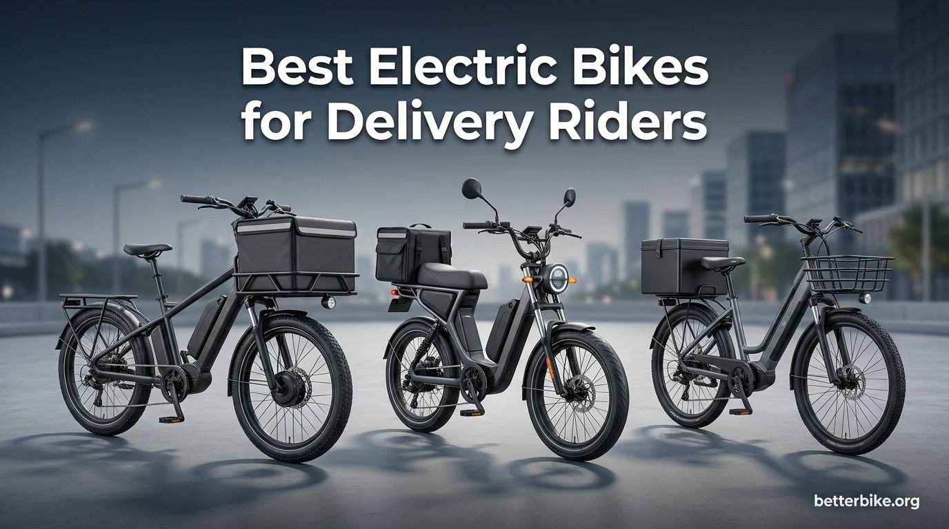 Best electric bikes for delivery riders