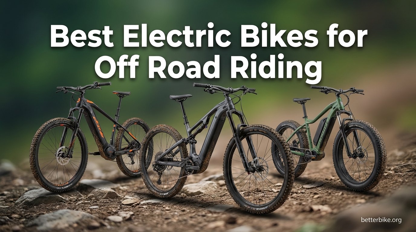 Best electric bikes for off road riding