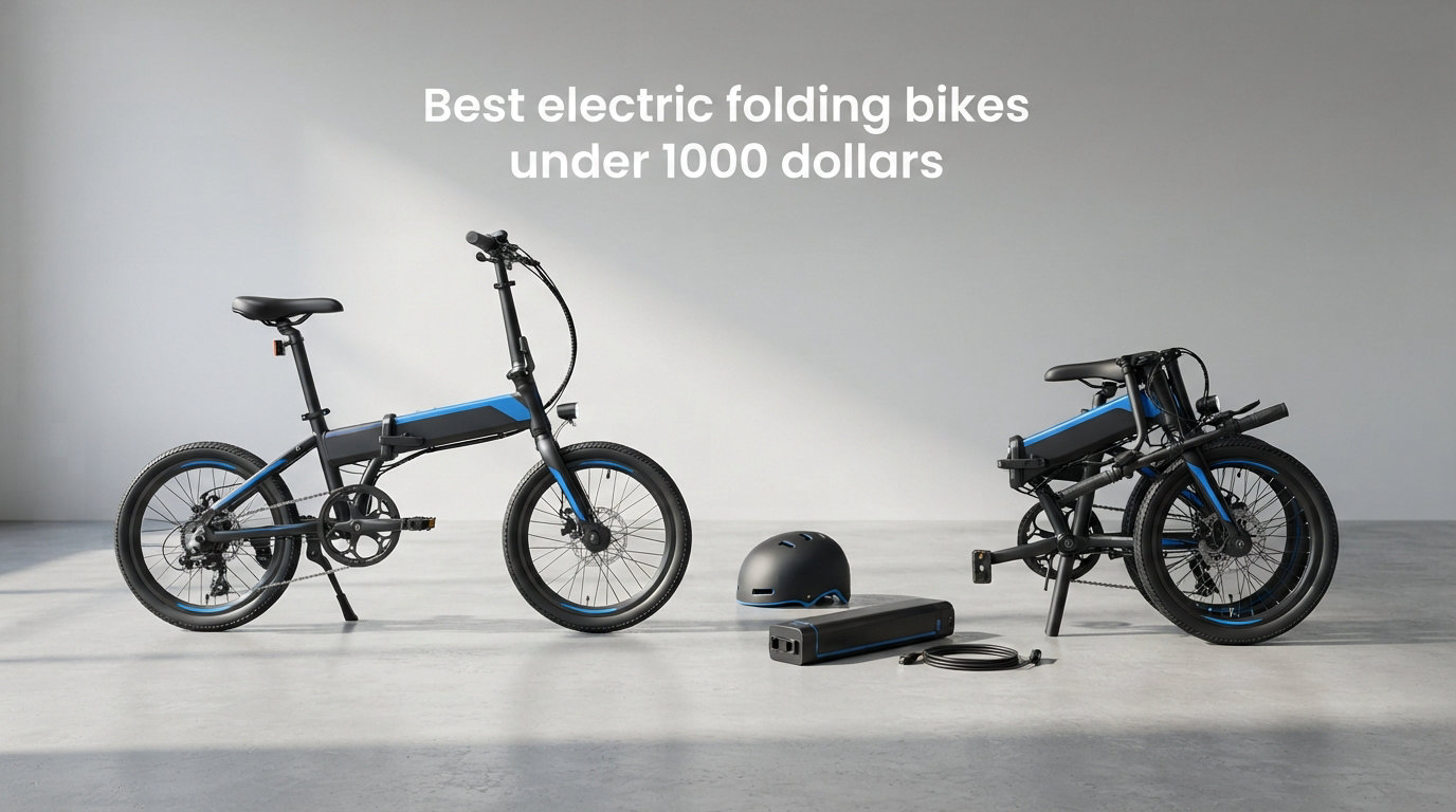 Best electric folding bikes under 1000 dollars