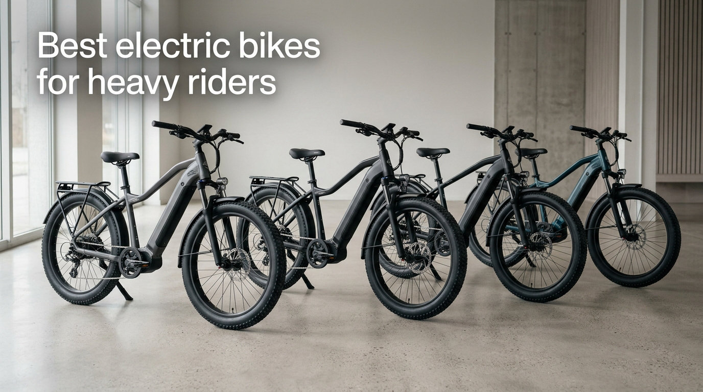 Best electric bikes for heavy riders