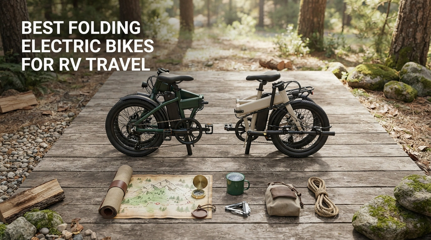 Best folding electric bikes for RV travel