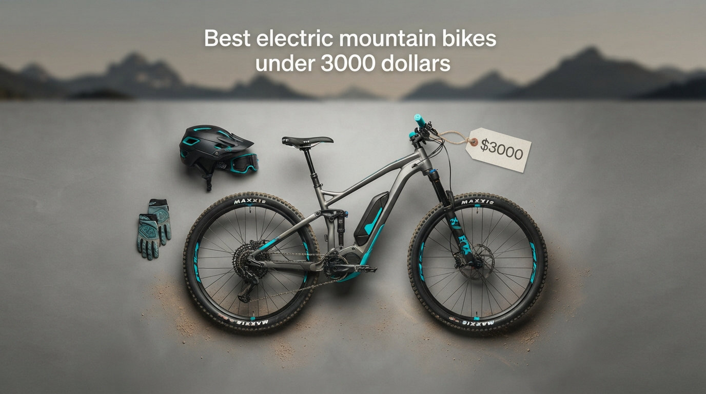 Best electric mountain bikes under 3000 dollars