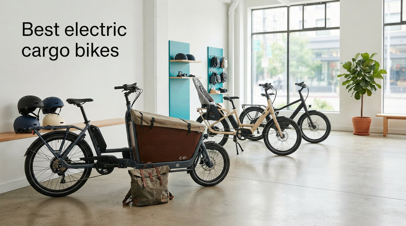Best electric cargo bikes