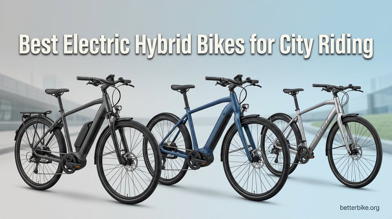 Best electric hybrid bikes for city riding