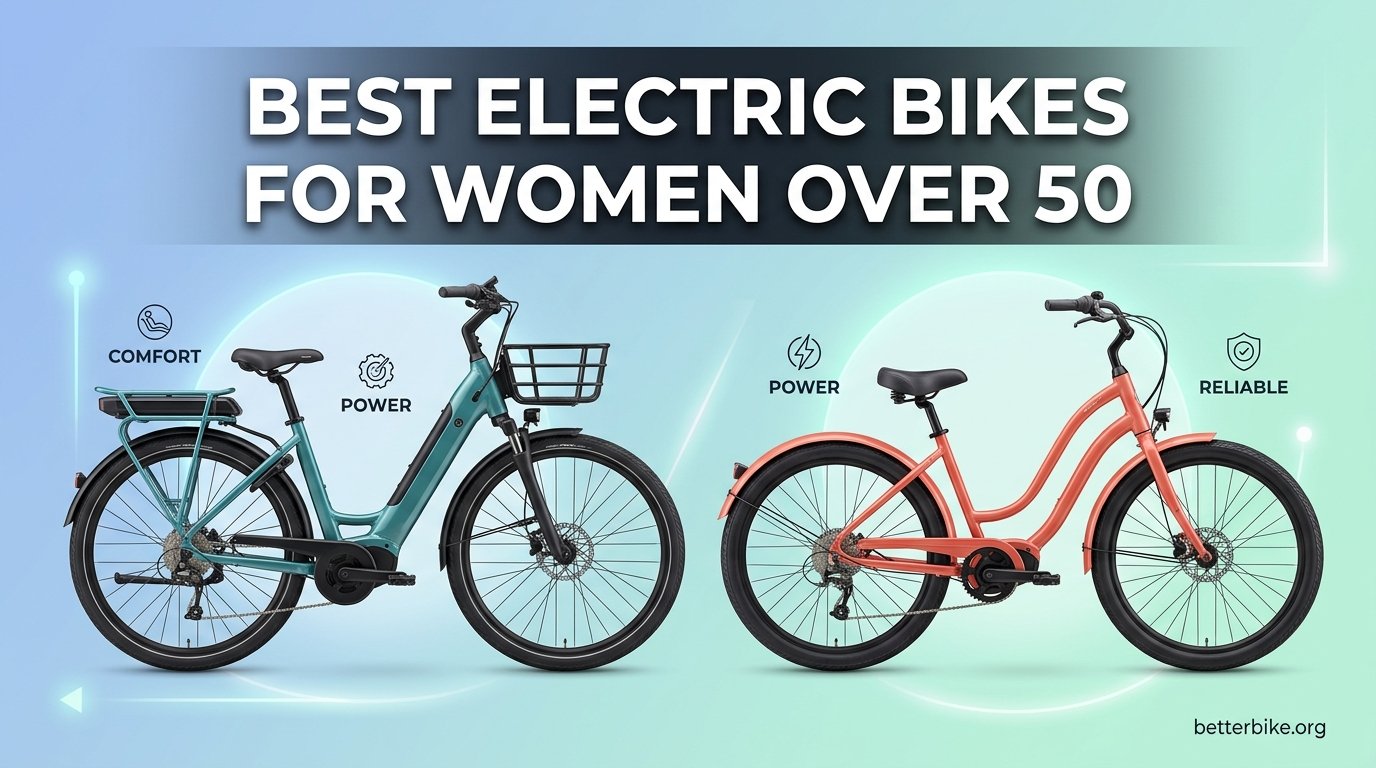 Best electric bikes for women over 50