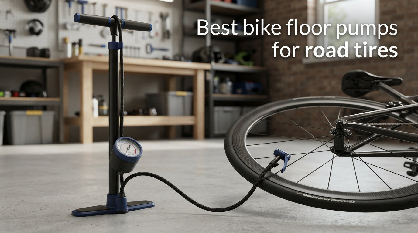 Best bike floor pumps for road tires