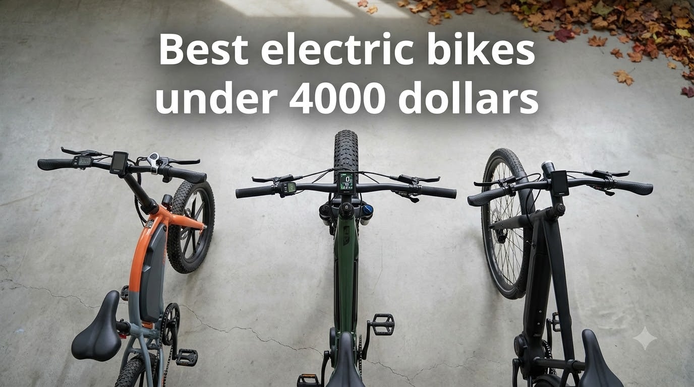 Best electric bikes under 4000 dollars