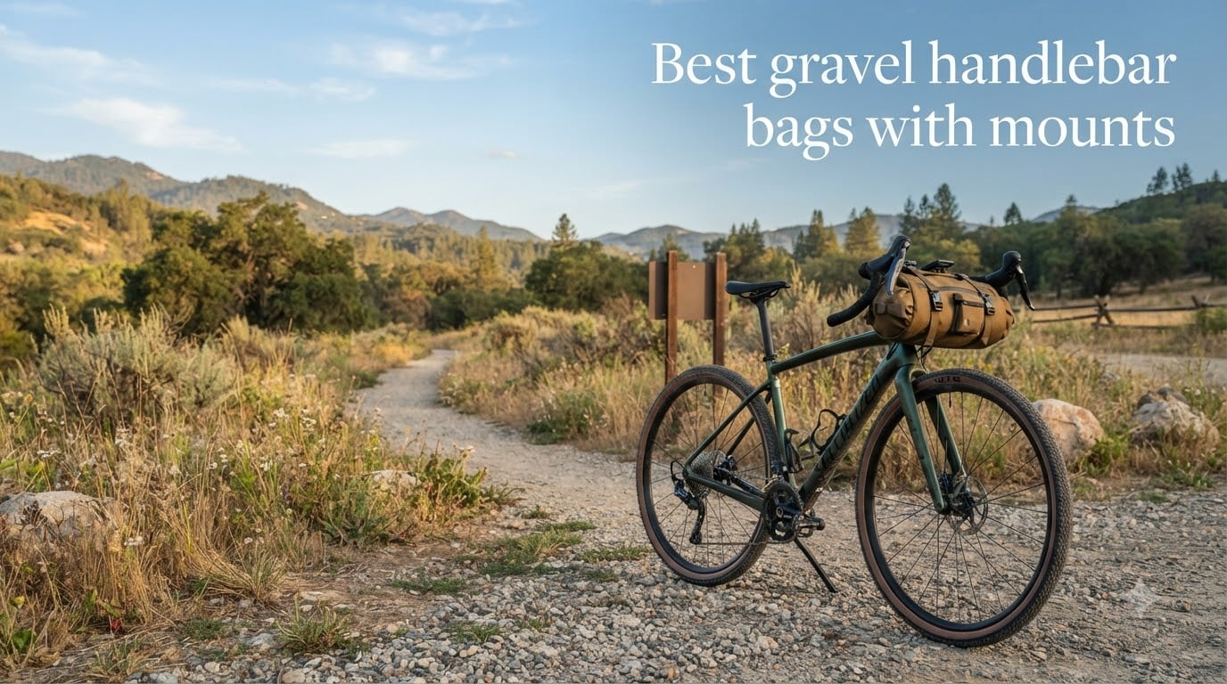 Best gravel handlebar bags with mounts