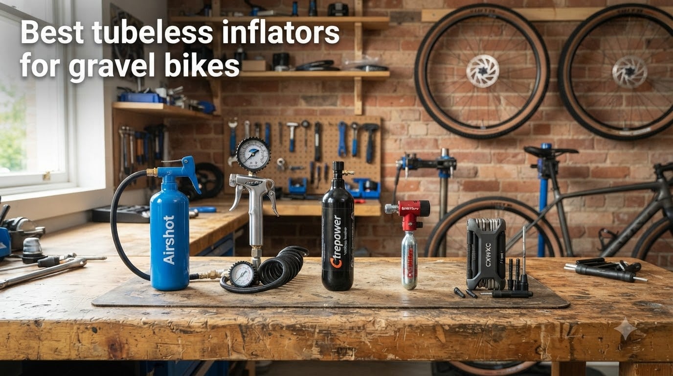 Best tubeless inflators for gravel bikes