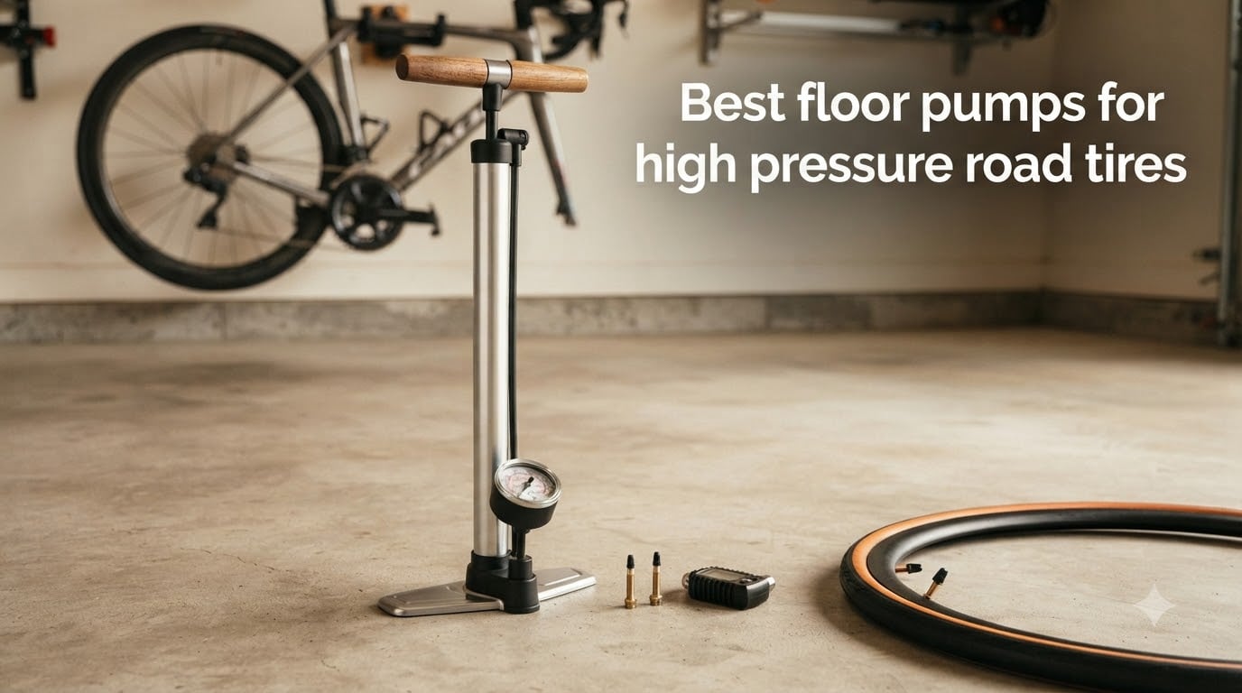 Best floor pumps for high pressure road tires