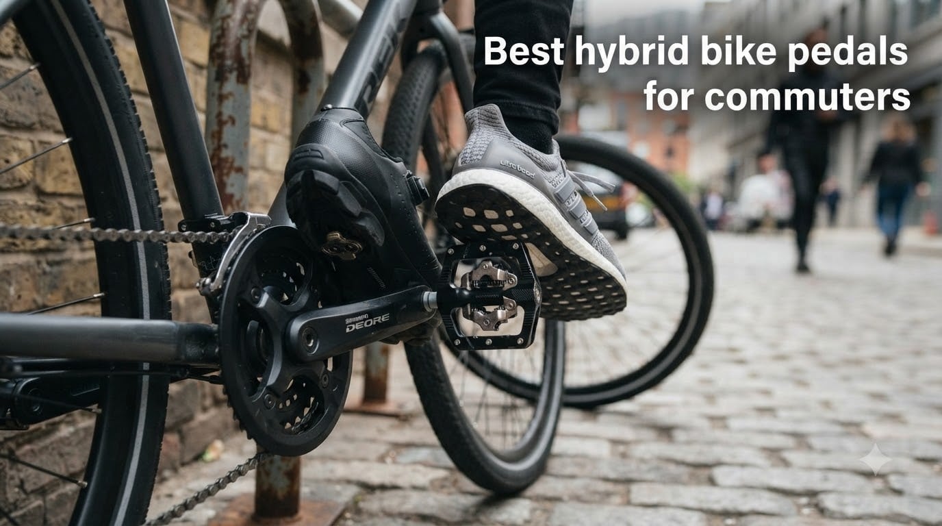 Best hybrid bike pedals for commuters