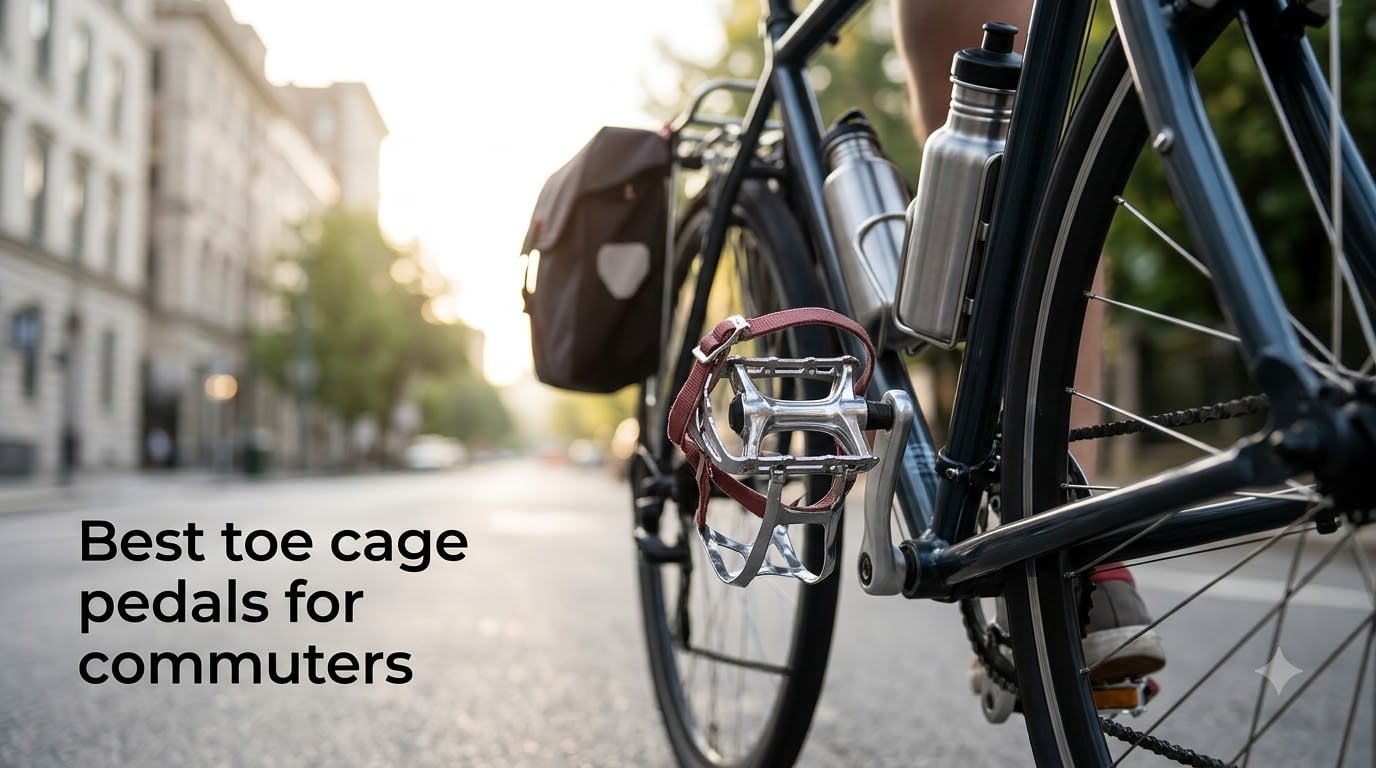 Best toe cage pedals for commuters