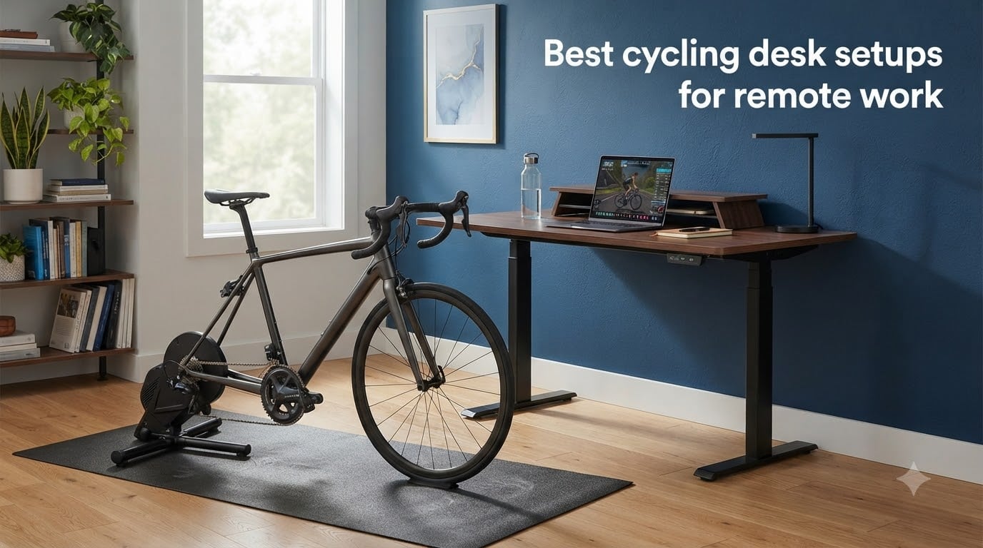 Best cycling desk setups for remote work