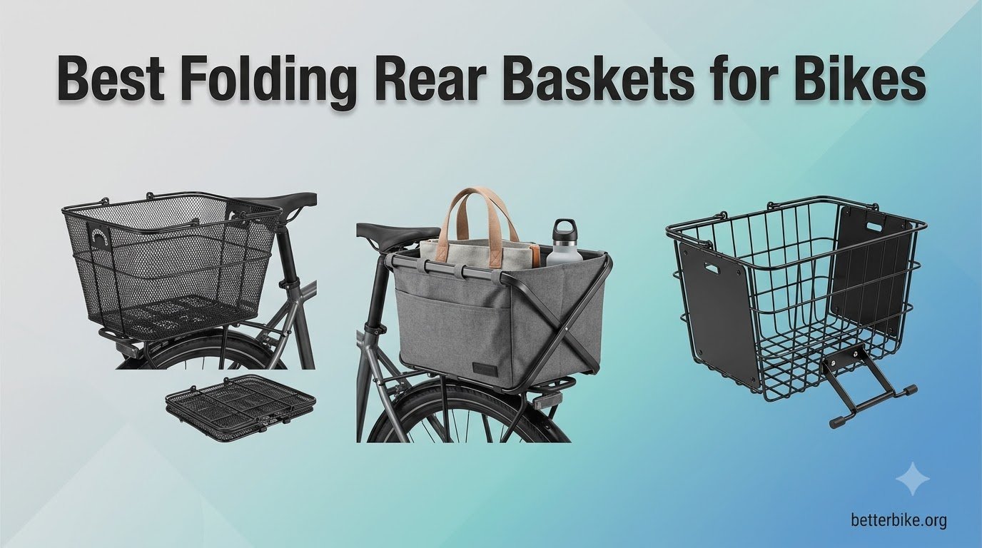 Best folding rear baskets for bikes