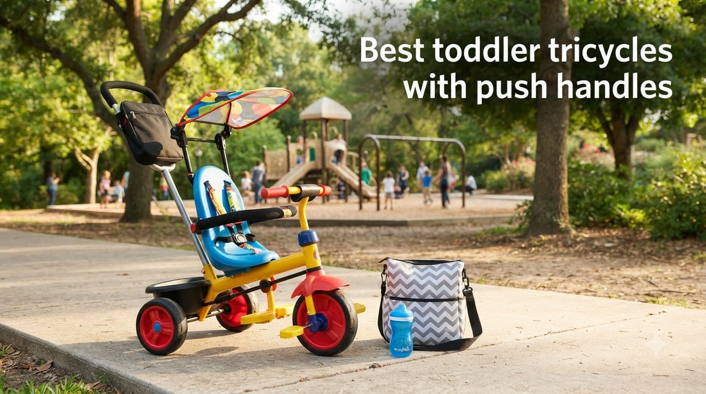 Best toddler tricycles with push handles