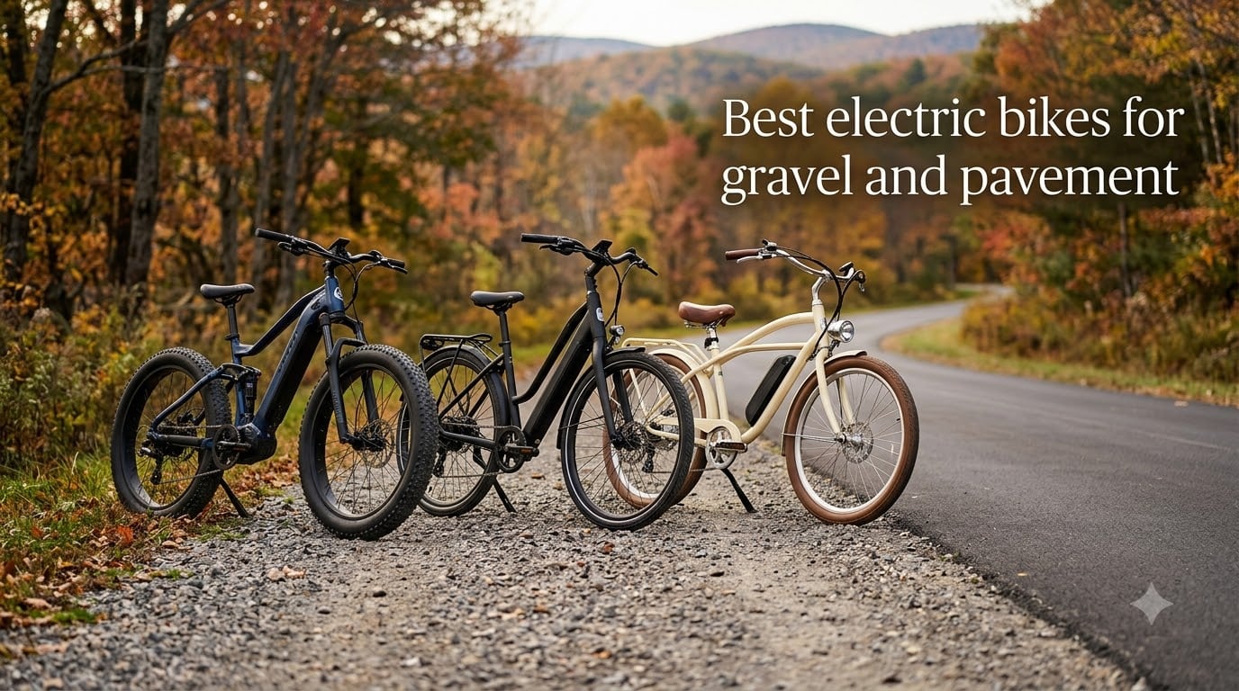 Best electric bikes for gravel and pavement