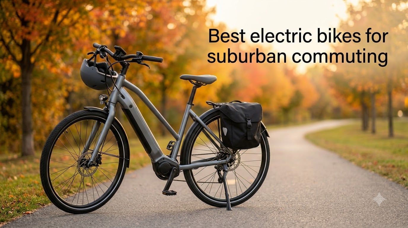 Best electric bikes for suburban commuting