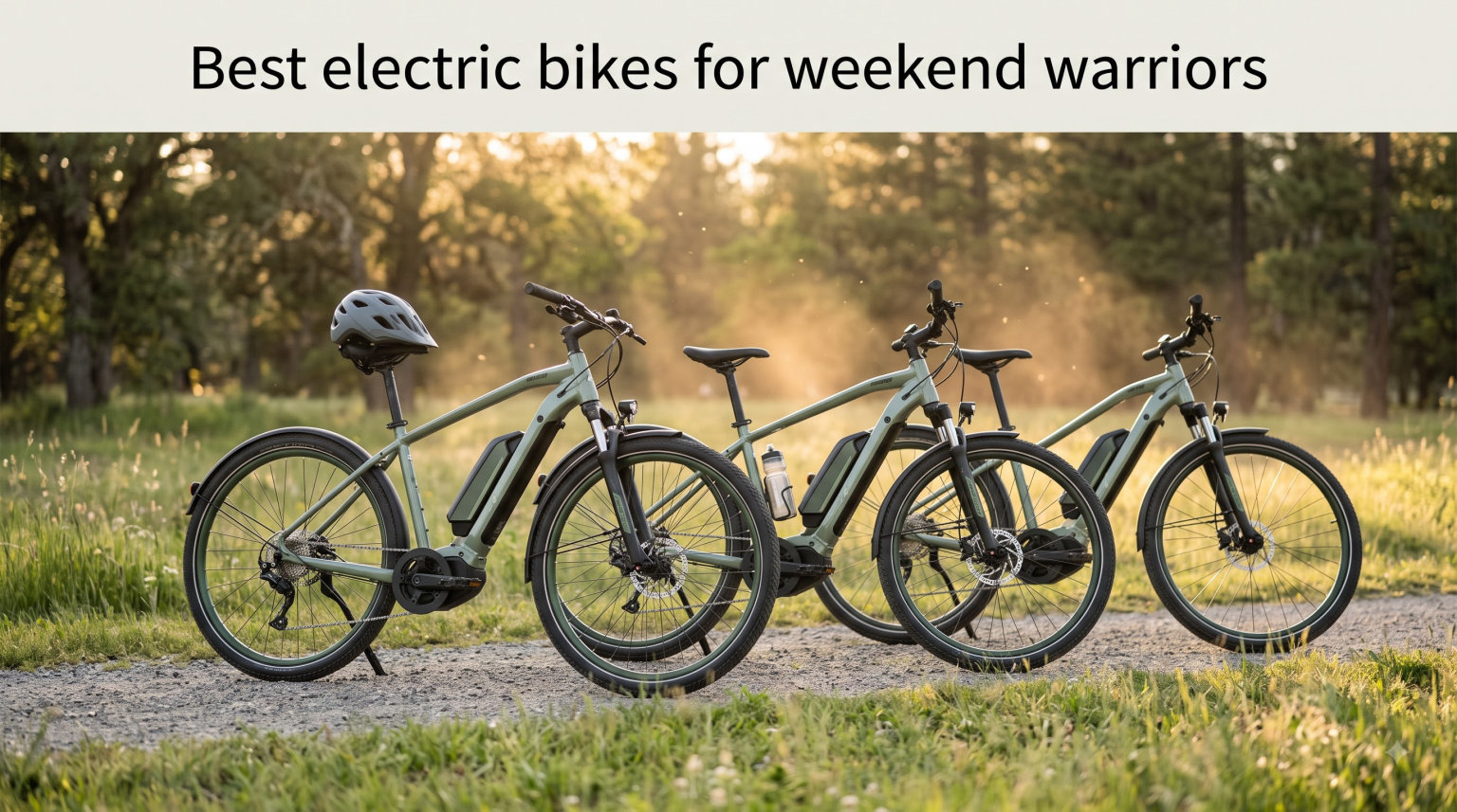 Best electric bikes for weekend warriors