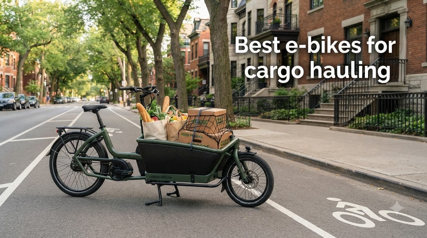 Best e-bikes for cargo hauling