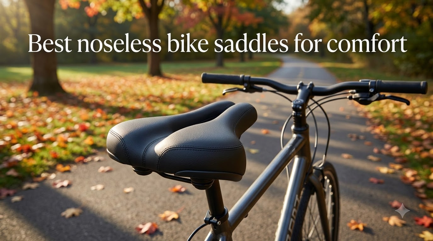 Best noseless bike saddles for comfort