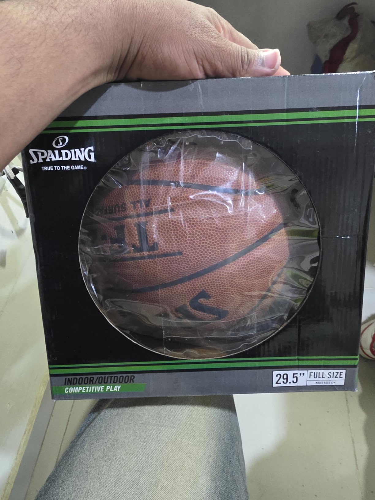 Spalding React TF-250 Indoor-Outdoor Basketball customer photo 1