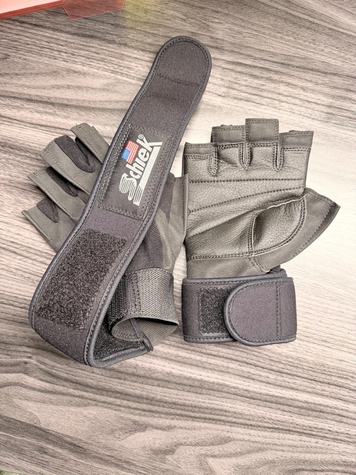 Schiek Sports 540 Platinum Lifting Gloves, Gym Workouts | Wrist support, weight training, durable grip, comfortable palm padding, weightlifting gloves, sports wrap, gym gloves for men customer photo 2