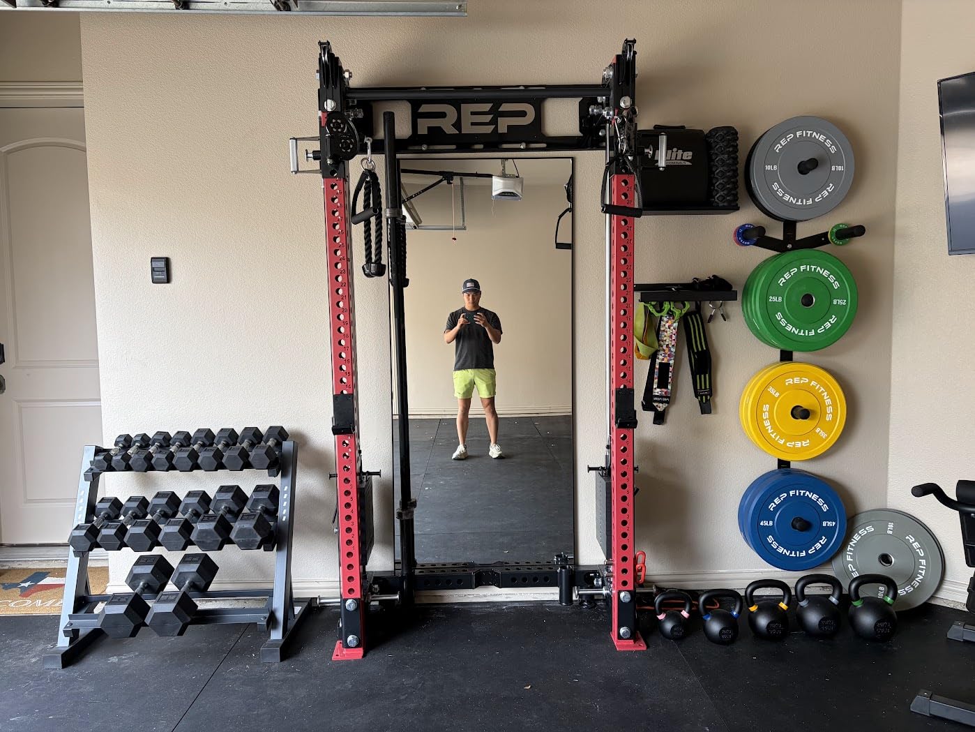Marcy Weight Storage Organizer Racks for Dumbbells, Kettlebells, Weight Plates customer photo 2