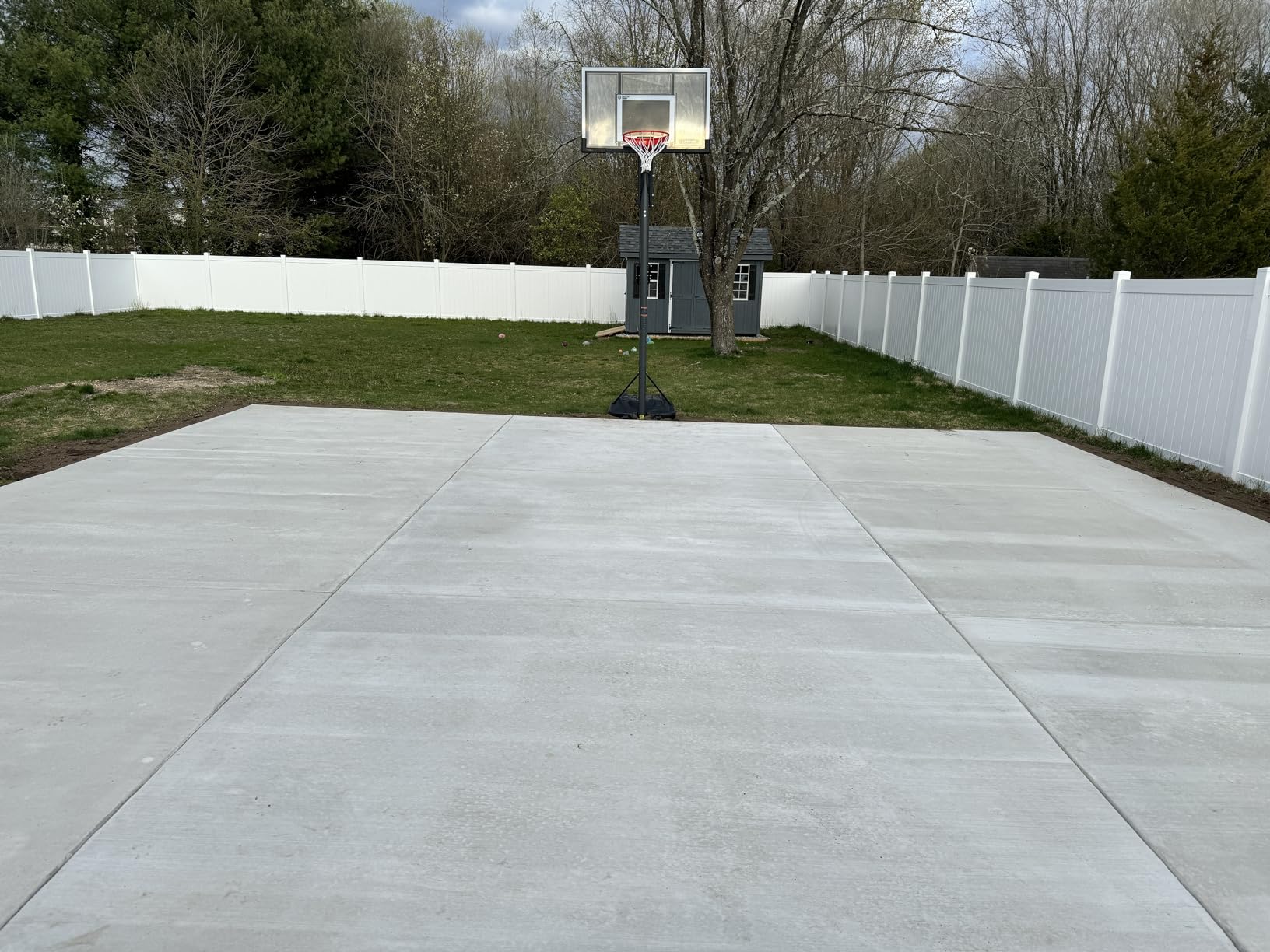 Adjustable Basketball Hoop (54-Inch Polycarbonate) customer photo 1