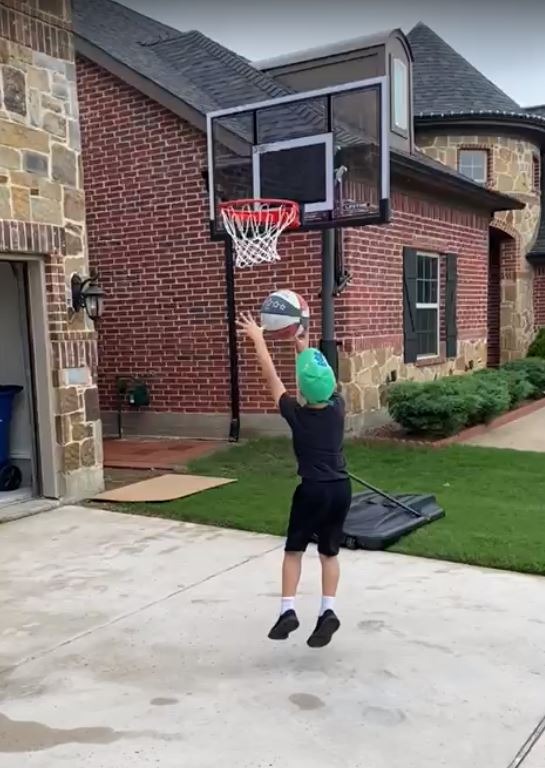 Adjustable Basketball Hoop (54-Inch Polycarbonate) customer photo 2