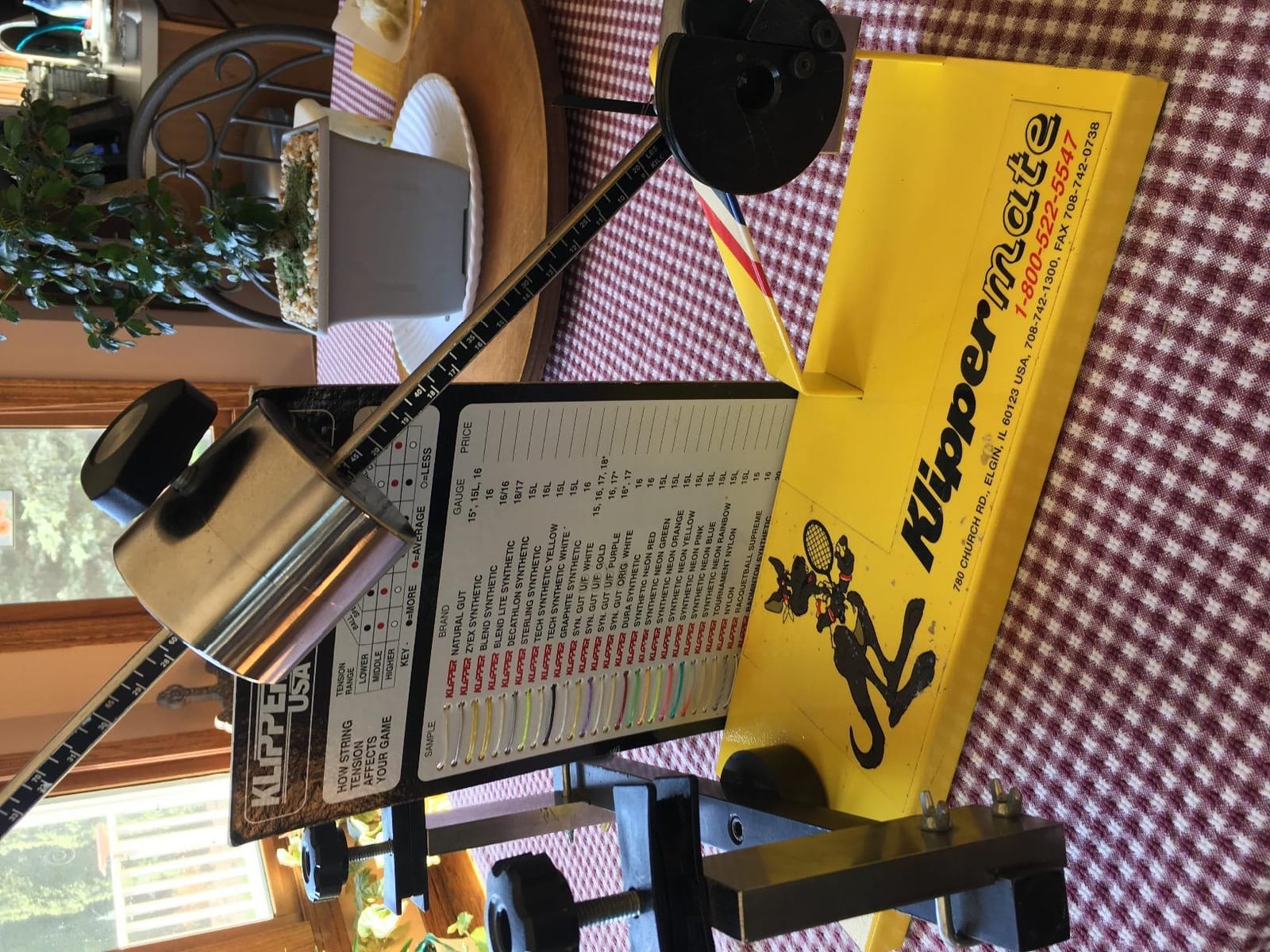 Klippermate® Tennis Racquet / Racket Stringer customer photo 1
