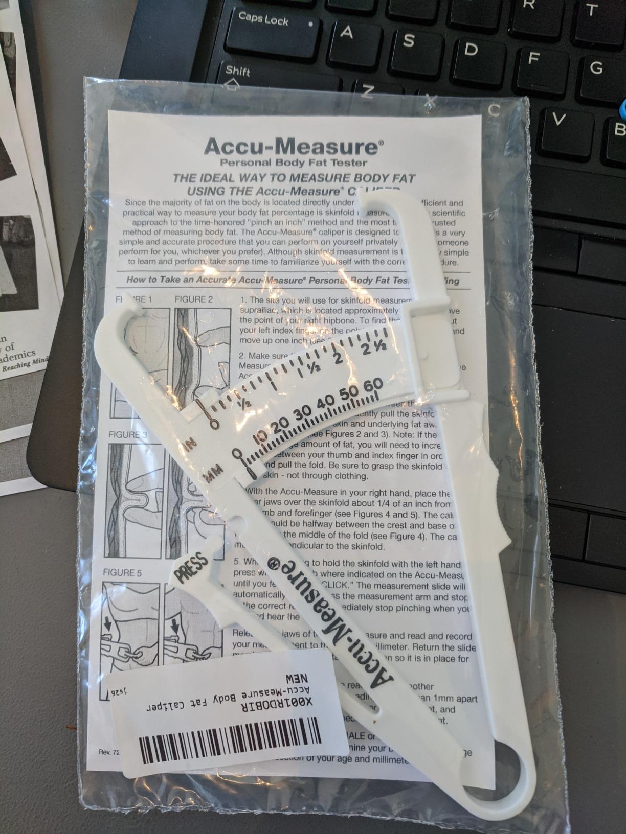 Accu-Measure Body Fat Caliper customer photo 1