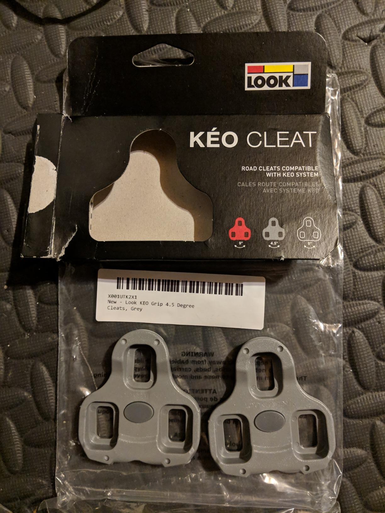 Look Cycle - KEO Grip Cycling Cleats with Memory Positioner Function - Compatible with All Pedals on The Market - Anti-Slip TPU Surface customer photo 2